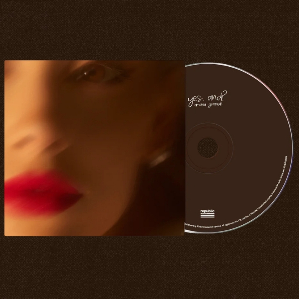 Ariana Grande "Yes, and?" CD Single Eternal Sunshine